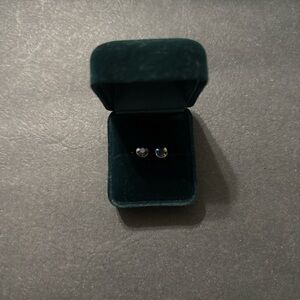 Elegant Silver Stud Earrings